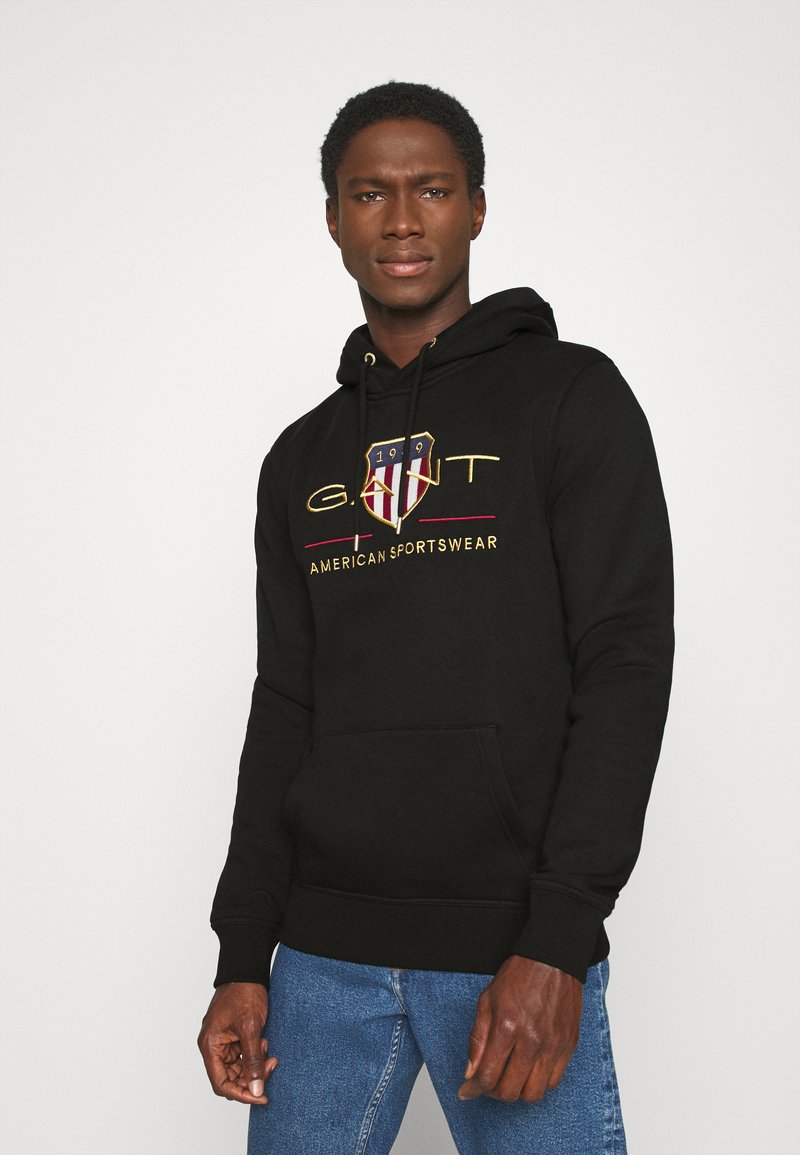 GANT - ARCHIVE SHIELD - Hoodie - black, Enlarge