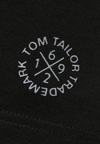 TOM TAILOR DOUBLE PACK - Βασικό μπλουζάκι - black