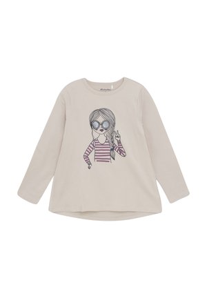Minymo LONG SLEEVES - Langarmshirt - smoke gray