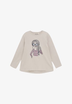 Minymo LONG SLEEVES - Langærmet T-shirt - smoke gray