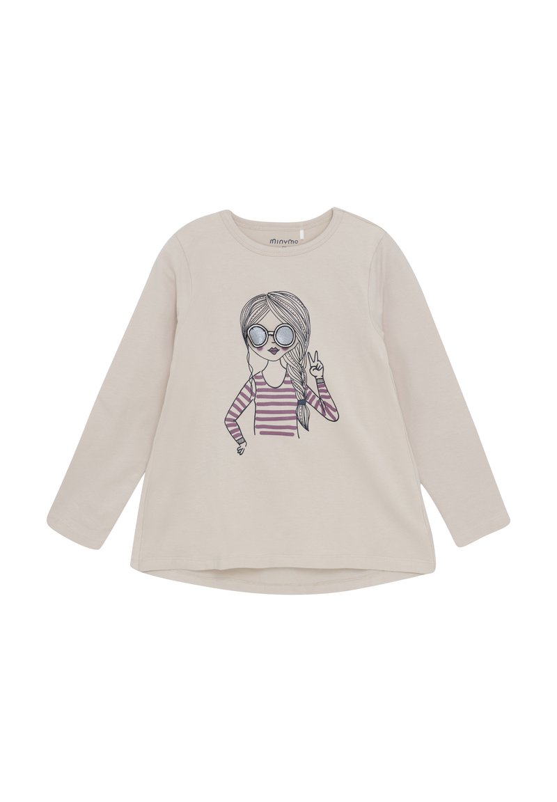 Minymo LONG SLEEVES - Långärmad tröja - smoke gray