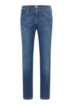 Mustang, Jeans Straight Leg - blau
