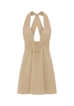 LASCANA, LASCANA NECKHOLDERKLEID - Strandaccessoire - sand