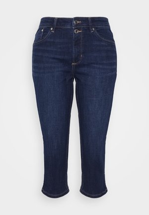 Shorts vaqueros - dark blue stretched denim