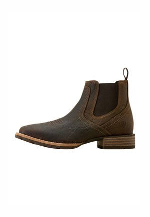 HYBRID - Støvletter - warm brown elephant print