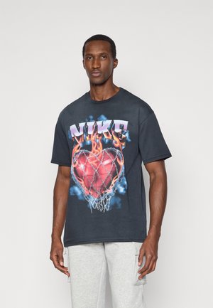 TEE  - Nyomott mintás póló - black