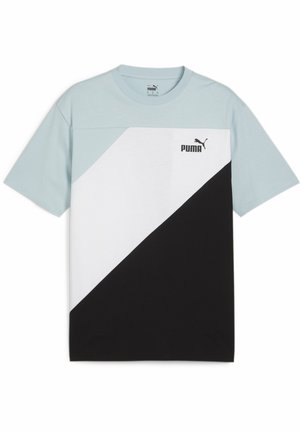 Puma POWER  - T-shirt con stampa - turquoise surf