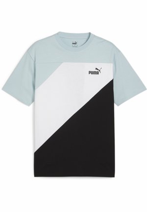 POWER  - T-shirts print - turquoise surf