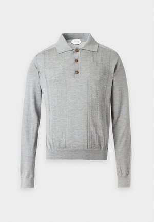 Versace, SWEATER GRECA - Striktrøje - anthracite