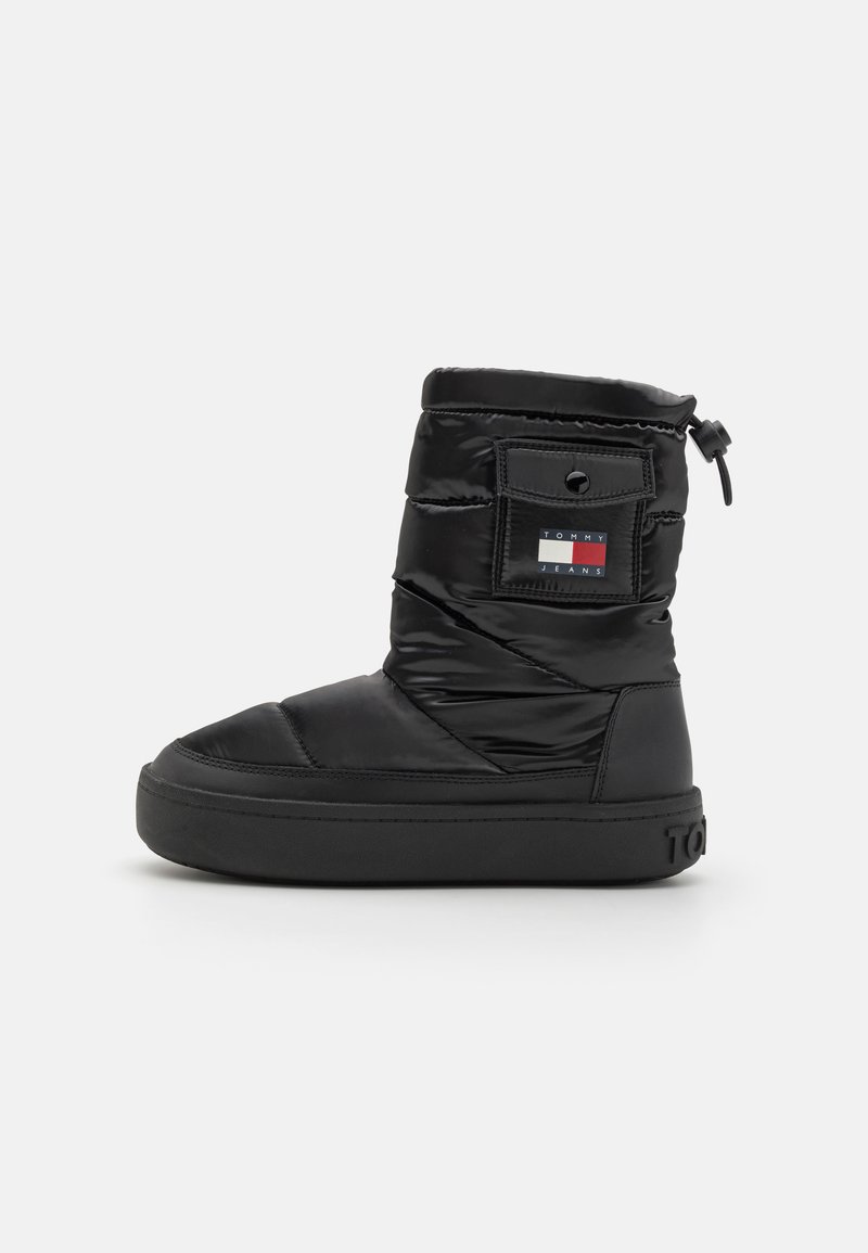Tommy Jeans FEMININE BOOT - Žieminiai batai - black