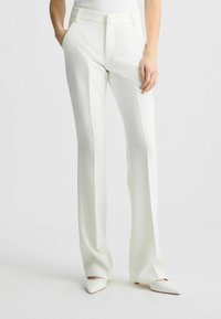 LIU JO HIGH-RISE STRETCH - Püksid - white