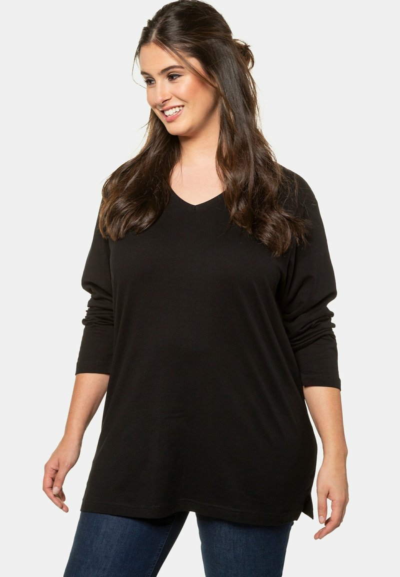 Ulla Popken Maglione - black