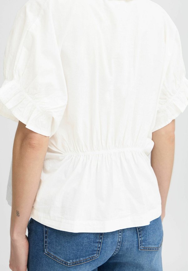 IHSAMI - Button-down blouse - cloud dancer2
