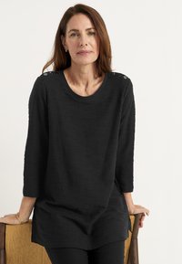 Cellbes of Sweden WITH STRUCTURE - Pitkähihainen paita - black