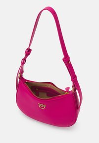 Pinko HALF MOON MINI - Torbica - pink pinko-antique gold