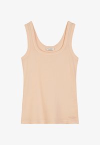 Selected, chalky peach