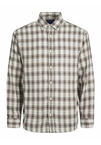 Jack & Jones JORGRACIA PARKER CHECK LS SN - Shirt - Chocolate Brown