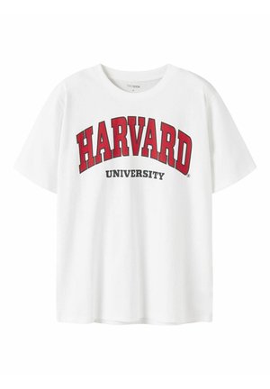TWO SOON COLLEGE - Print T-shirt - bright white