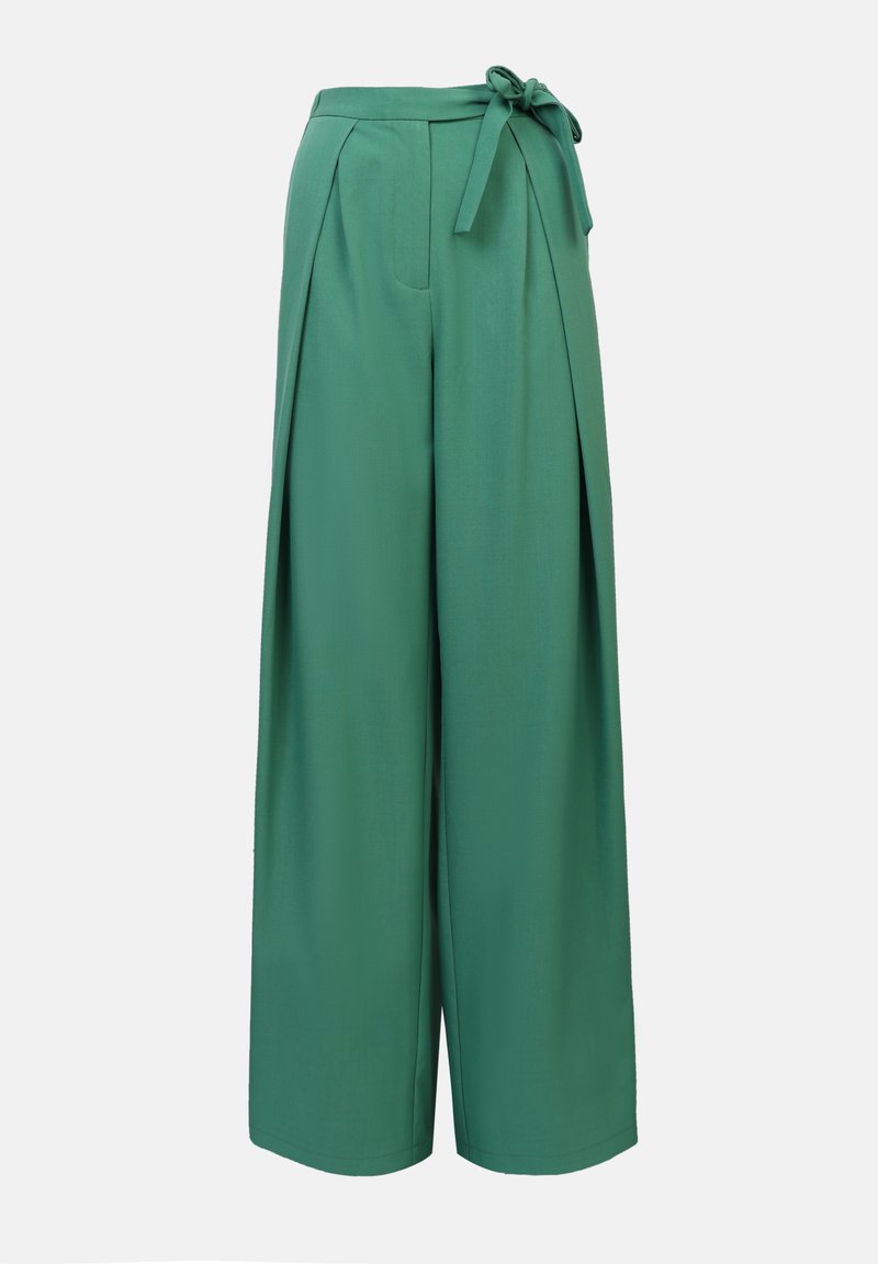 Anna Field Tall by Zalando Tygbyxor - emerald green/grön - Zalando.se
