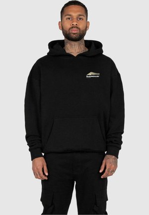 WAVE HEAVY OVERSIZED  - Hoodie - black