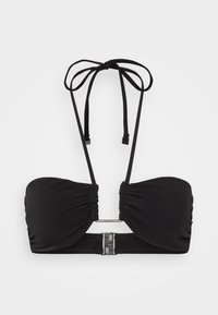 BANDEAU - Bikini augšdaļa - black