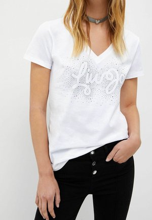 T-Shirt print - white