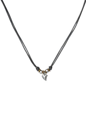 Fossil Halskette - black