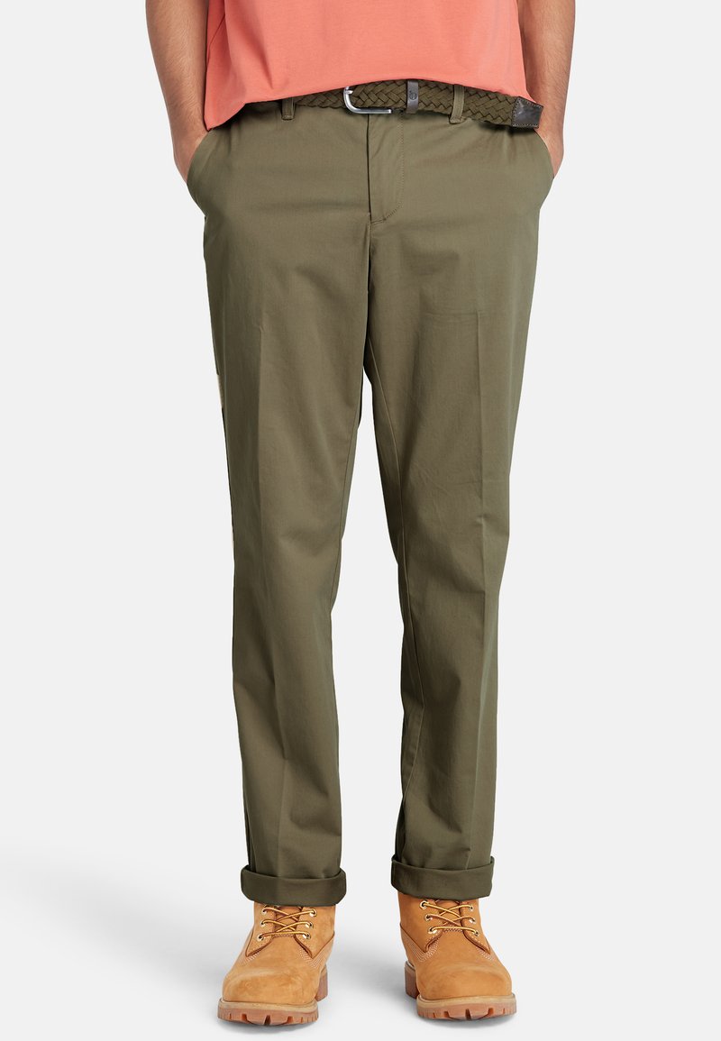 Timberland CLAREMONT PANT - Chino kalhoty - leaf green