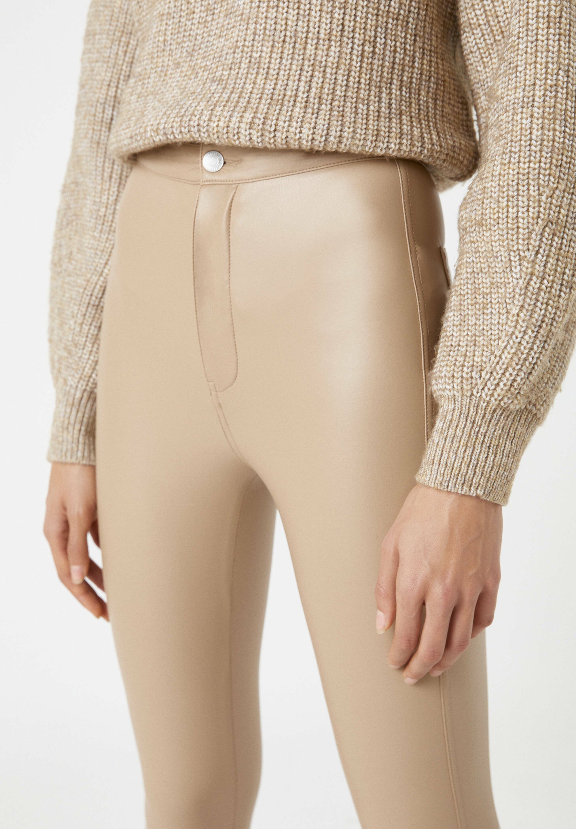 beige leggins