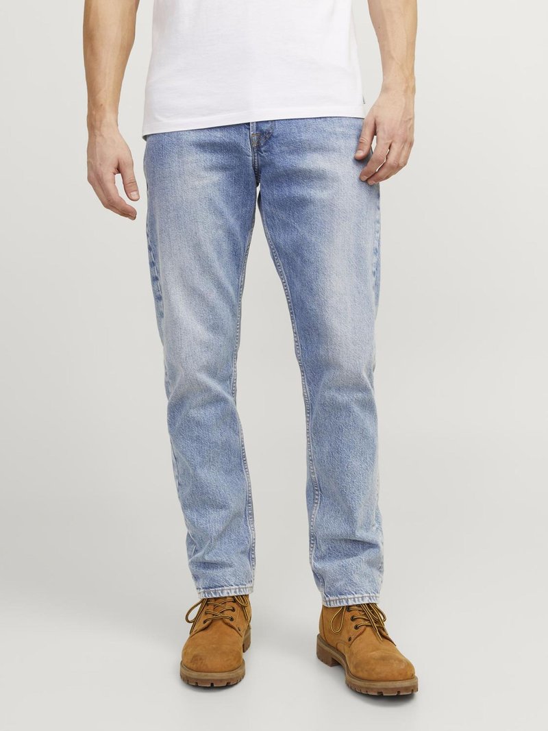 Jack & Jones - CHRIS ORIGINAL - Relaxed fit jeans - blue denim, Vergroten