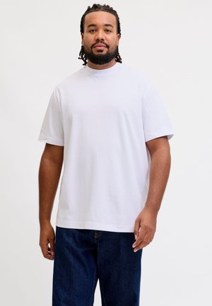 Jack & Jones, T-SHIRT PLUS SIZE PLAIN T-SHIRT - T-shirt basique - white