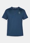 ADVANTAGE  - Basic T-shirt - armory navy/white