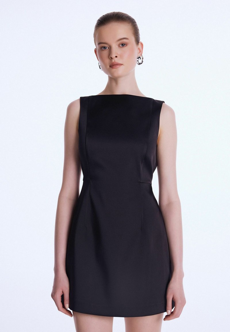 adL SLEEVELESS MINI - Robe de soirée - black
