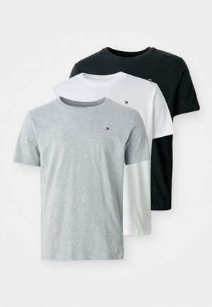 SIGNATURE 3 PACK - Undertrøye - white/black/grey heather