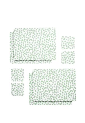 Next, SET OF 4 SPOT CORK BACK PLACEMATS AND COASTERS UNISEX - Podkładka