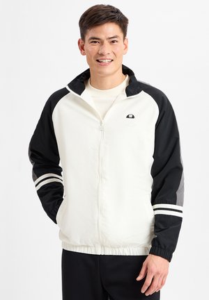 Ellesse STROVINA - Light jacket - ecru schwarz