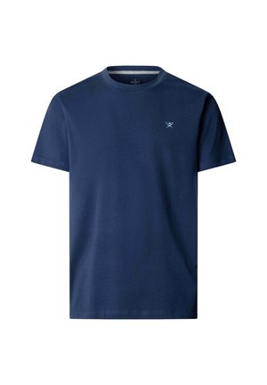 Hackett London, HACKETT LONDON BASIC T-SHIRT SS LOGO TEE - T-shirt basique - navy