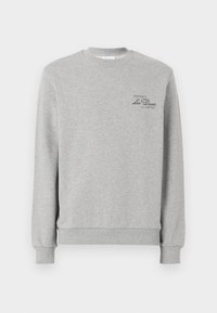 SCANDINAVIAN - Sweatshirt - light grey/chive green