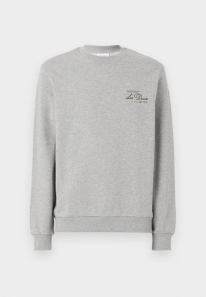 Les Deux SCANDINAVIAN - Sudadera - light grey/chive green