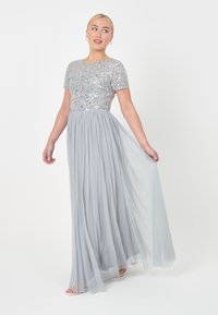 BEAUUT EMBELLISHED SEQUINS MAXI  - Abiti per occasioni speciali - light grey