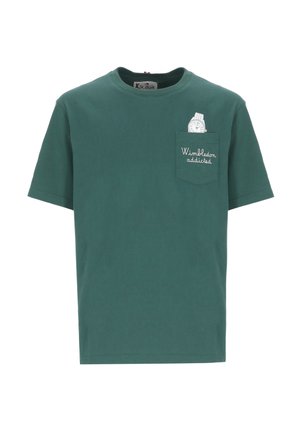 T-shirt con stampa - verde