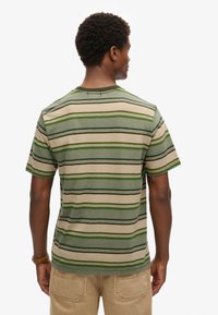 Superdry & Co RELAXED FIT - T-shirts print - green stripe