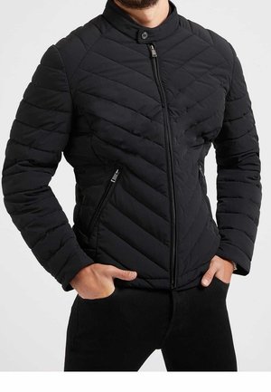 Giacca in similpelle - black