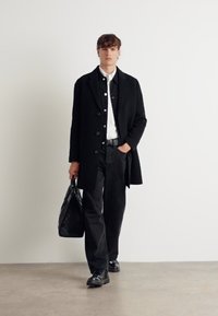 Tommy Hilfiger COAT - Klasisks mētelis - black
