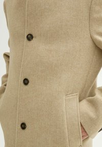 TOM TAILOR Cappotto classico - big beige herringbone optic