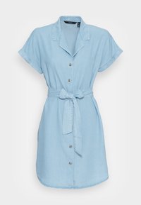 Vero Moda VMTARA SHORT - Kreklkleita - light blue denim