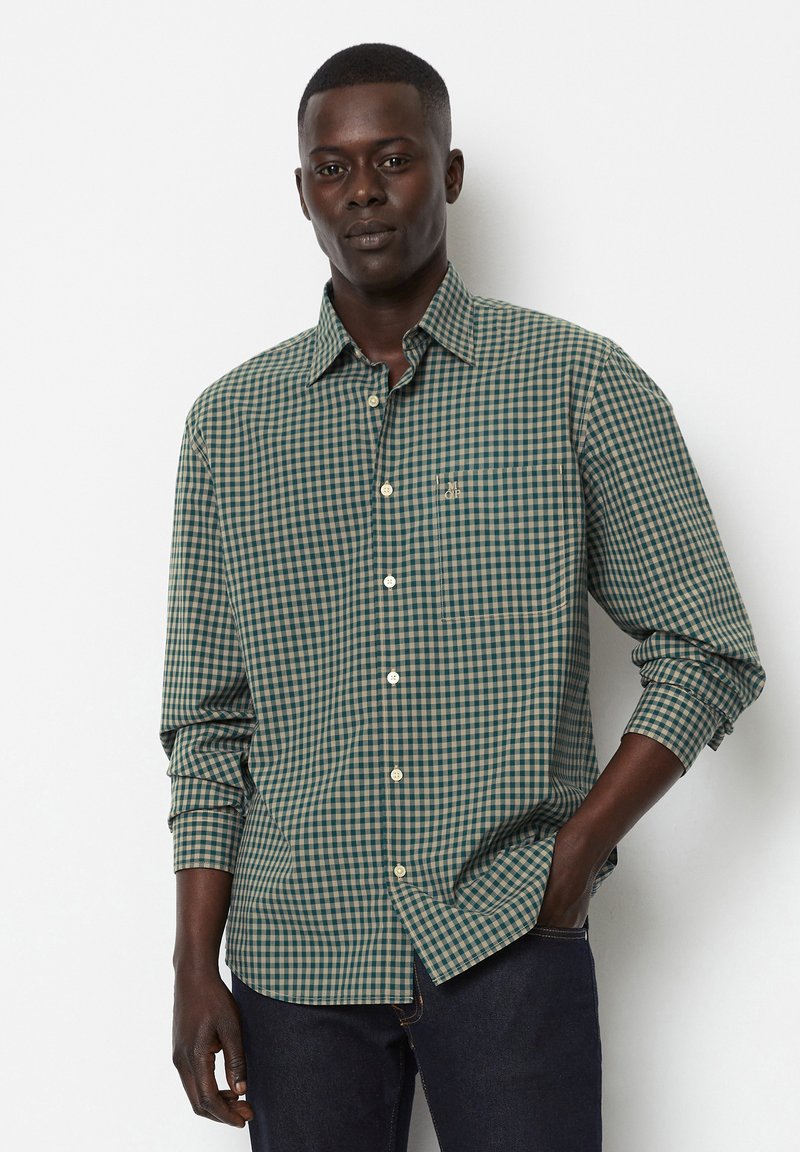 Marc O'Polo REGULAR - Hemd - multi  tranquil teal