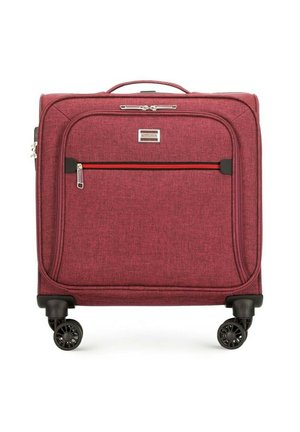 SMALL SUITCASE FROM POLYESTER - Wheeled suitcase - bordeaux