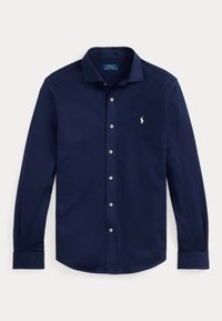 JERSEY SPREAD-COLLAR SHIRT - Shirt - cruise navy