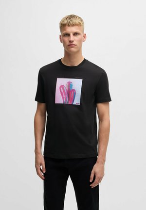 MEXTOUR - T-shirt con stampa - black one
